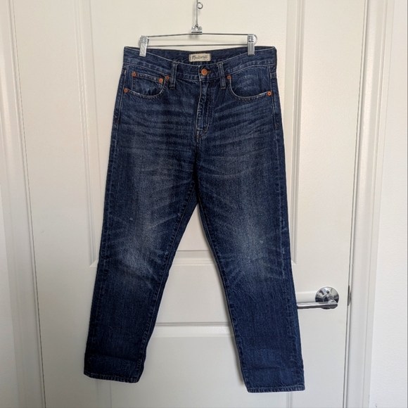 Madewell Dark Denim Jeans - Picture 1 of 3